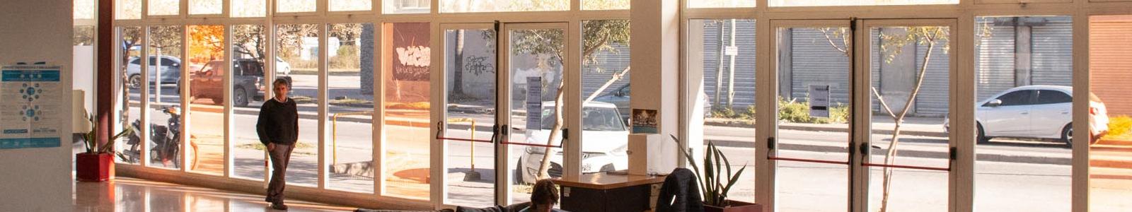 Vista del hall central