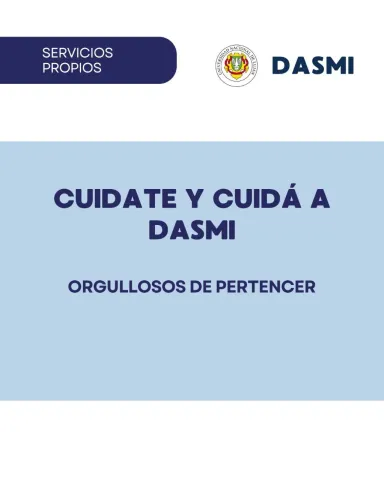 Cuidate y cuidá a DASMI